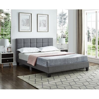 Haston Upholstered Platform Bed - Image 0