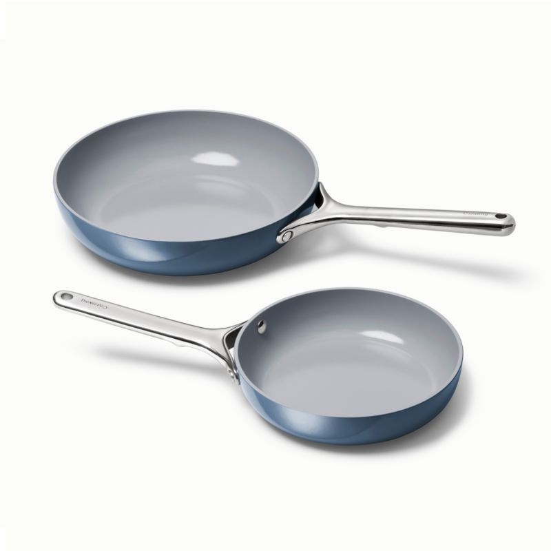 Caraway ® Navy Ceramic Non-Stick 8" Mini Fry Pan - Image 3