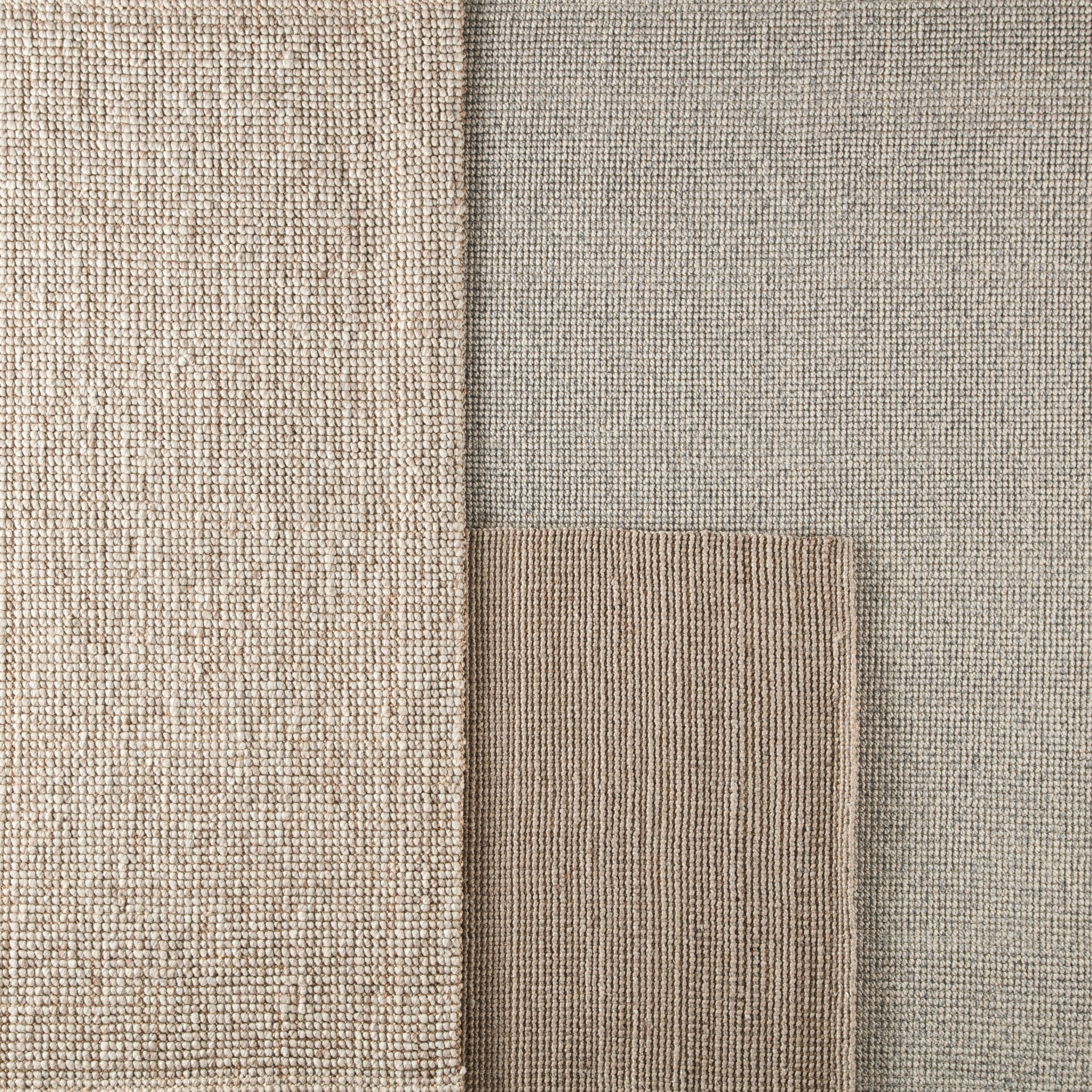 Beech Natural Solid Tan/ Taupe Area Rug (10'X14') - Image 5