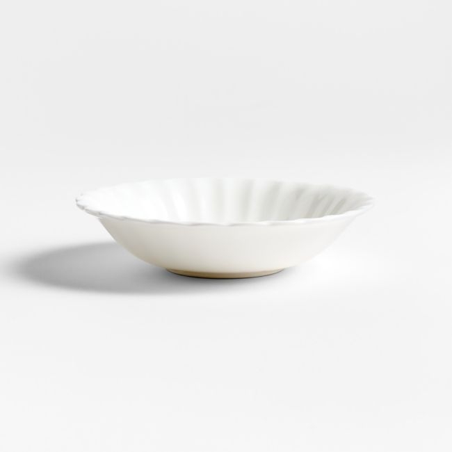 Capella White Bone China Small Bowl - Image 0