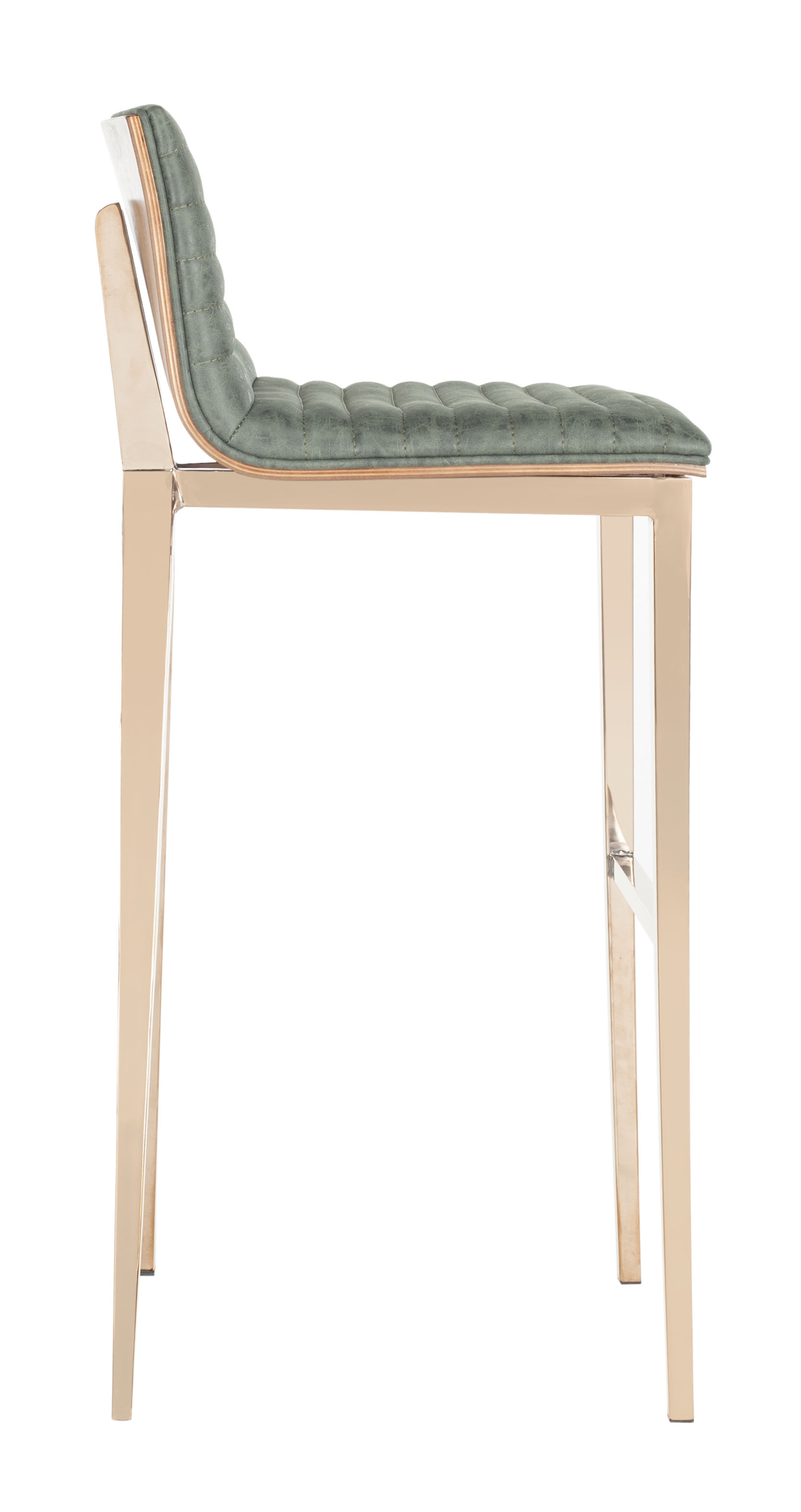 McKay BarStool - Ash Green/Copper - Safavieh - Image 4