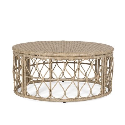 Outdoor Wicker Coffee Table - Image 0