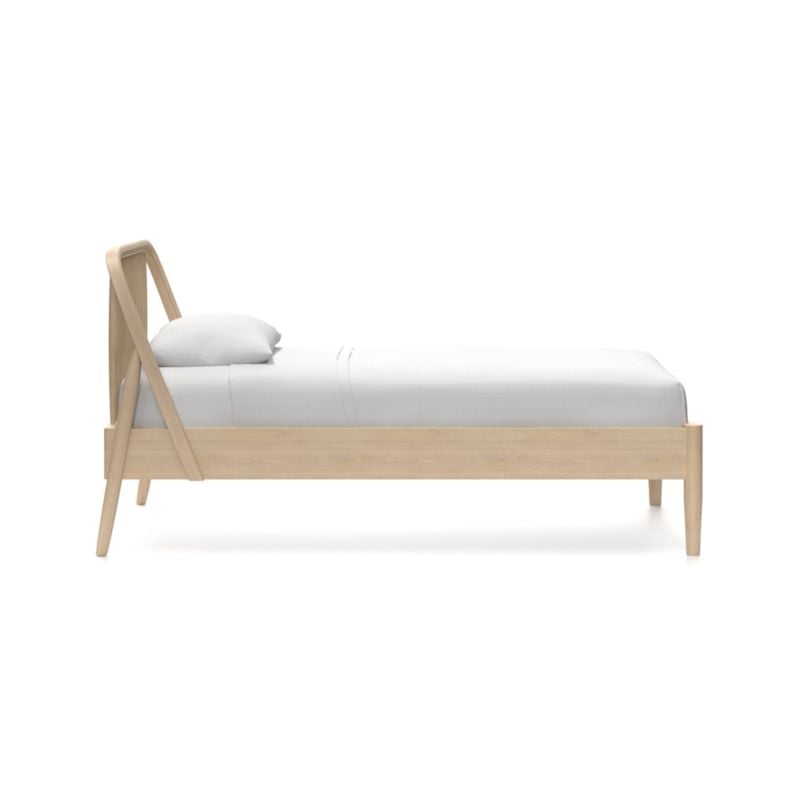 Bodie Oak Spindle Twin Bed - Image 1