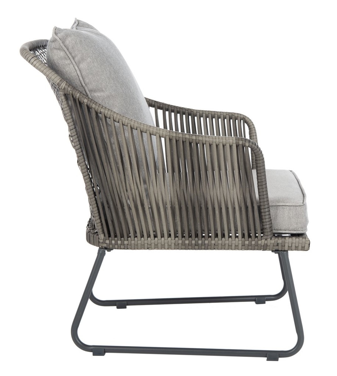 Jensen 3 Pc Lounge Set - Grey/Grey - Safavieh - Image 7