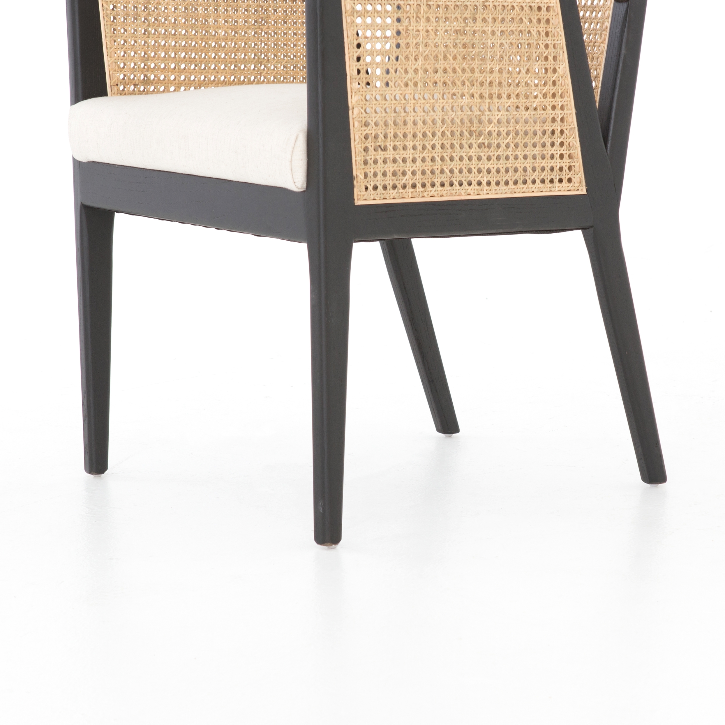 Antonia Dining Arm Chair-Savile Flax - Image 3
