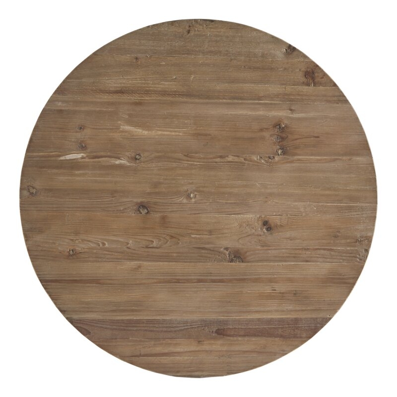 Hindsville Solid Wood Drum Coffee Table - Image 3
