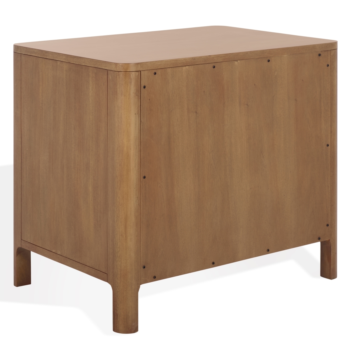 Abbiava 3 Dr Wood Nightstand - Natural - Image 7