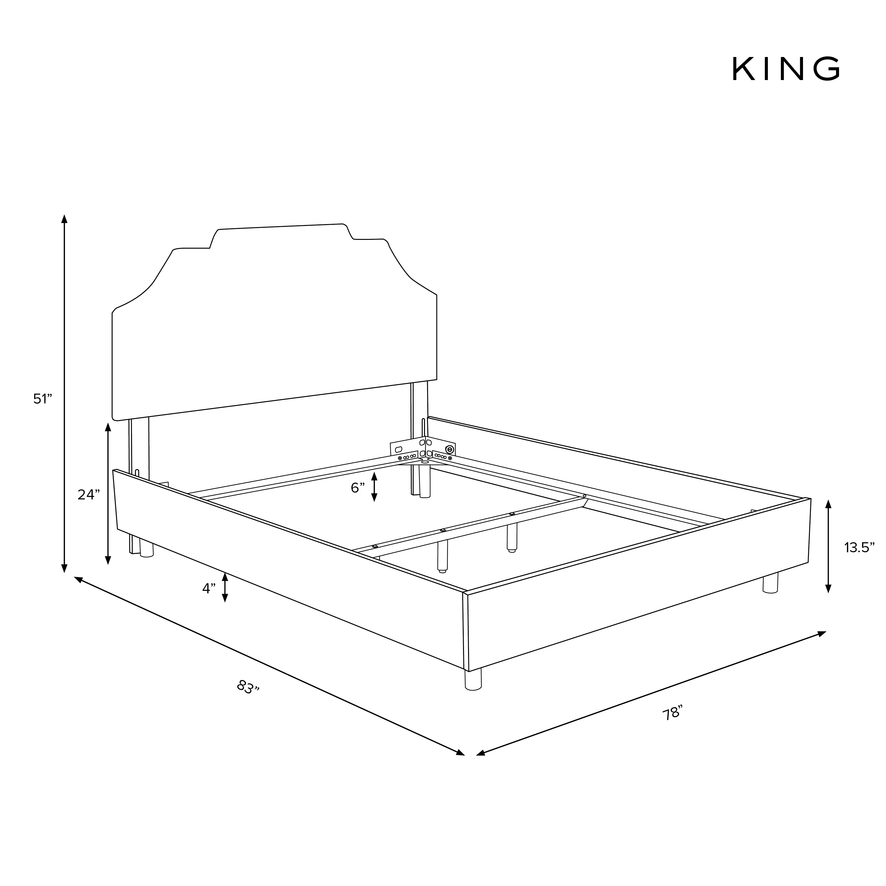 King Leona Bed - Image 5