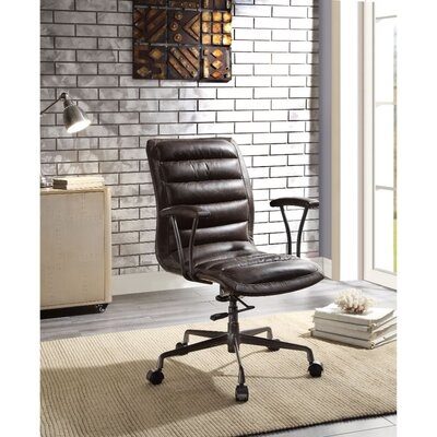 Bardin Genuine Leather Executive Chair - Image 0