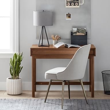 Tilden Small Space Desk, Simply White - Image 5