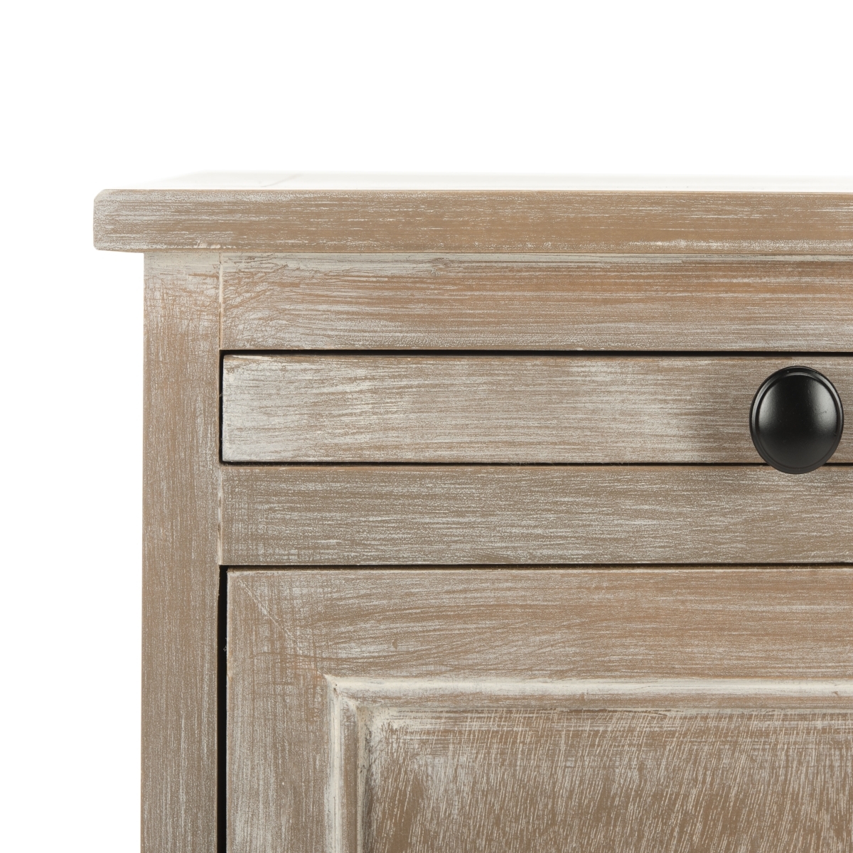 Raven Storage Unit - White Washed - Safavieh - Image 2