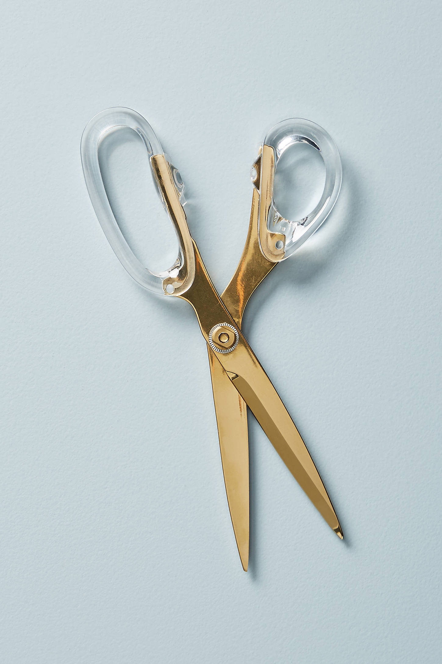 Golden Acrylic Scissors - Image 0