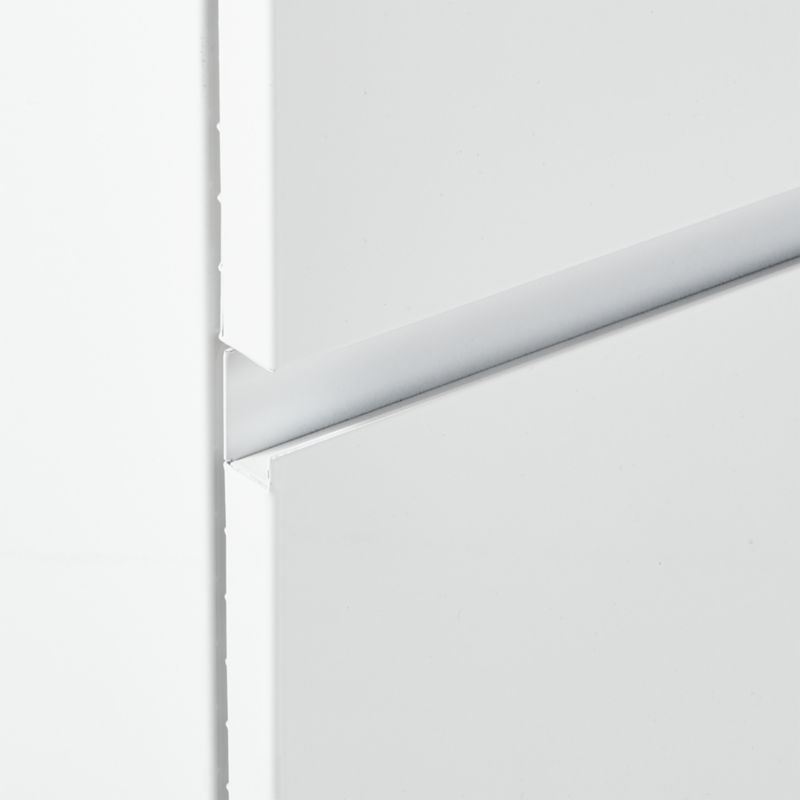 Hudson 3-Drawer White File Cabinet - Image 6