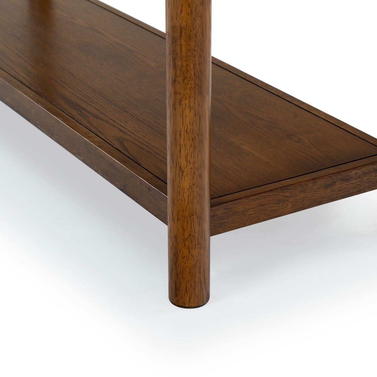 Jaylessa 2 Drawer Console Table - Medium Oak - Image 2