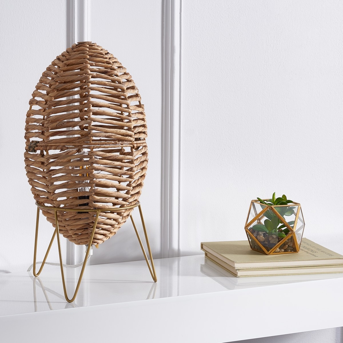 Kiora 18.5" Table Lamp - Natural - Safavieh - Image 1