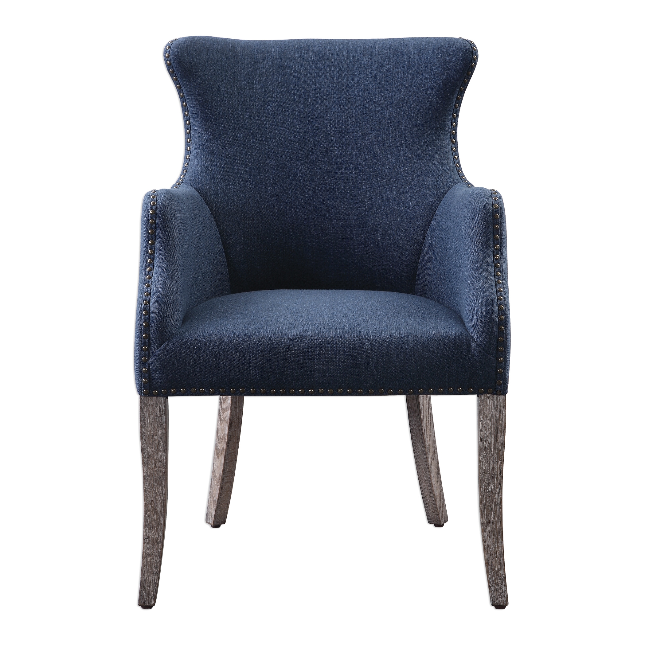 Yareena Blue Wing Chair - Image 1