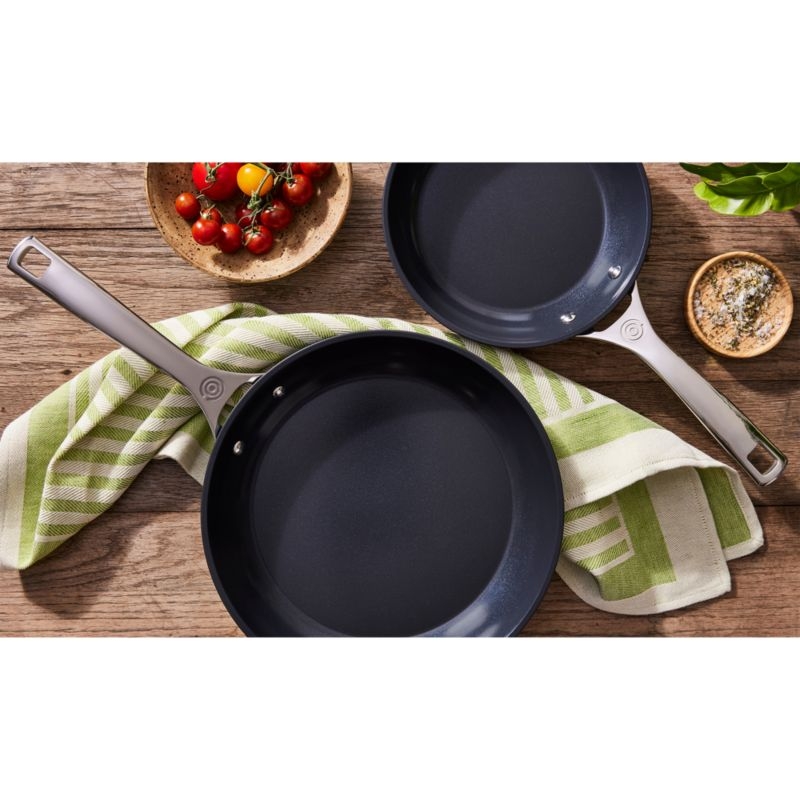 Le Creuset ® Essential Ceramic Non-Stick 8" and 10" Fry Pans Set - Image 1