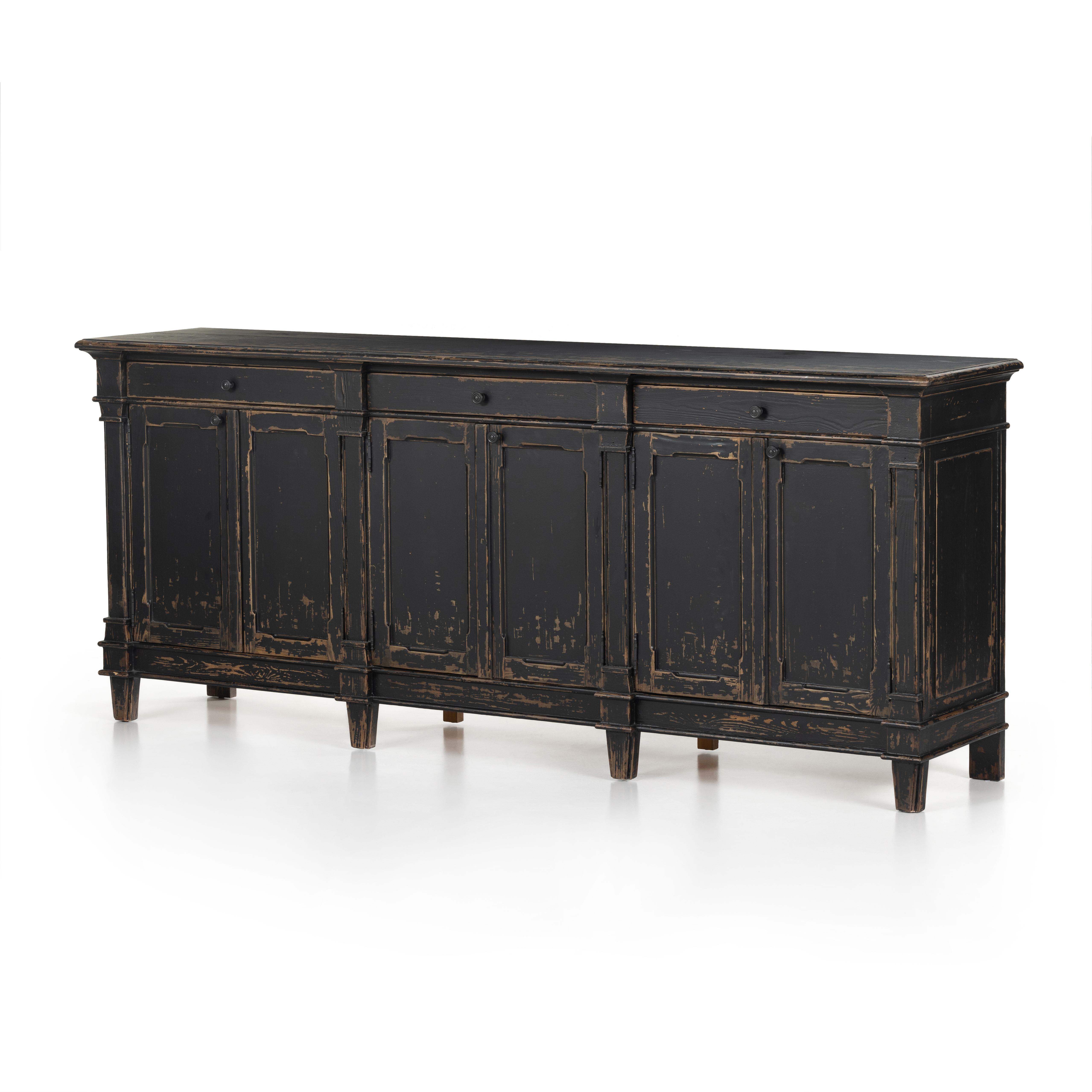 Marjorie Sideboard - Distressed Black - Image 0