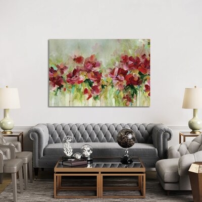 Playful Garden by Carol Robinson - Wrapped Canvas Painting Print - Image 0