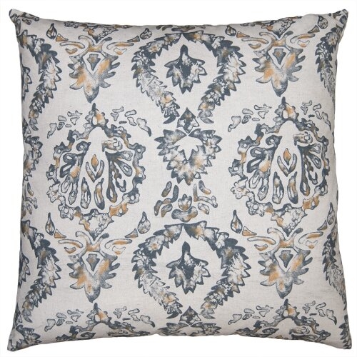 Square Feathers Perth Path Throw Pillow Cover & Insert - Image 0
