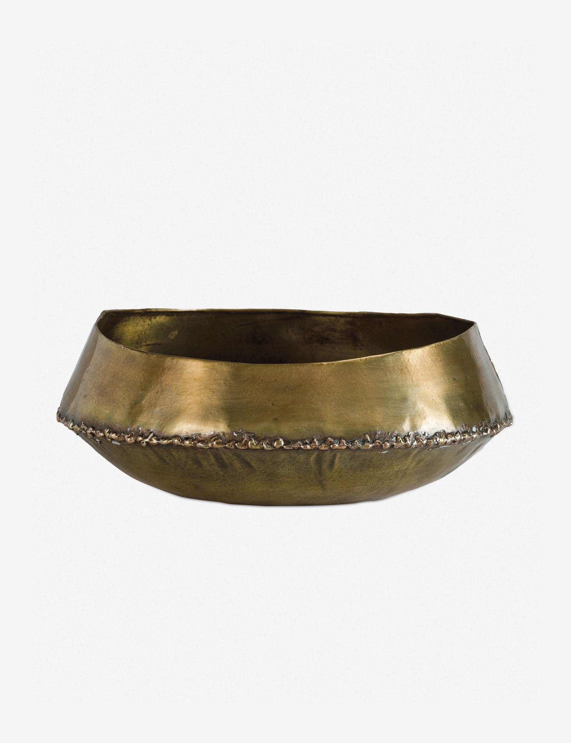 Regina Andrew Bedouin Large Bowl, Natural Brass - Image 0