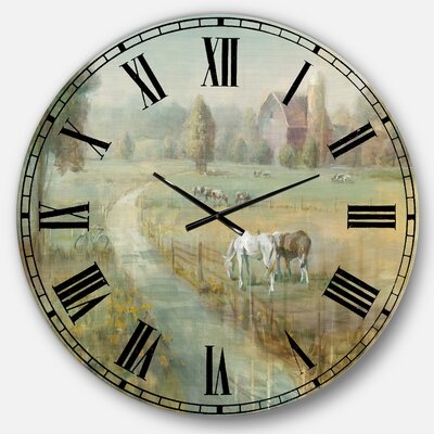 Farmhouse Wall Clock - Image 0