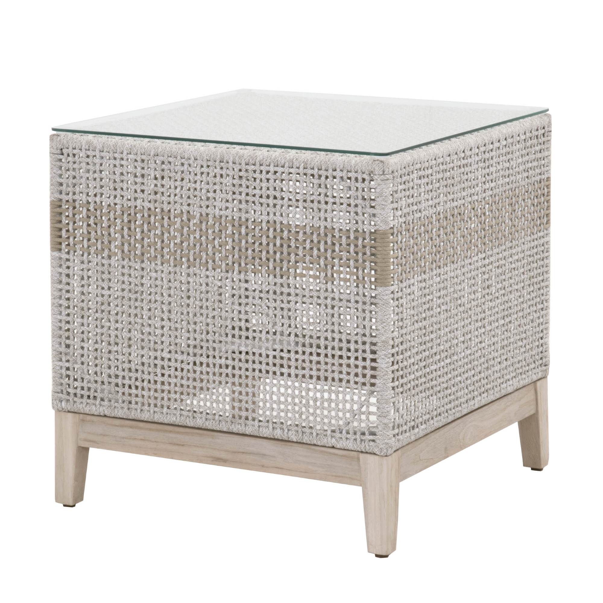Tapestry Outdoor End Table - Image 1