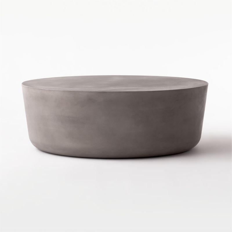 Cap Grey Large Cement Coffee Table - Image 1