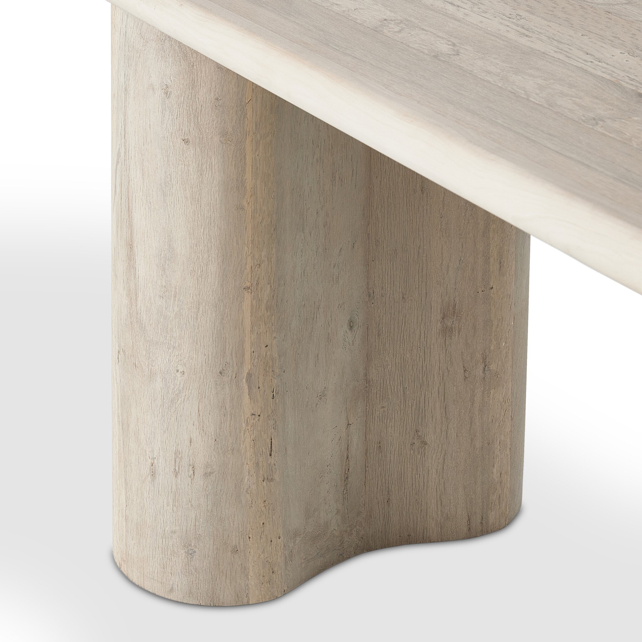 Wilmer Desk - Bleached Spalted Oak - Image 10