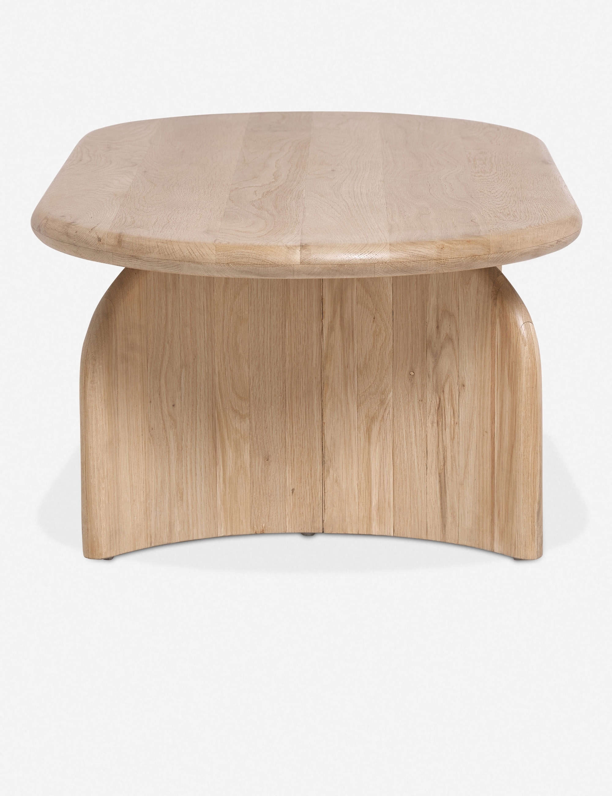 Ada Oval Coffee Table, Natural - Image 7