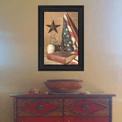 'God and Country' by Billy Jacobs - Picture Frame Painting Print on Paper - Image 0