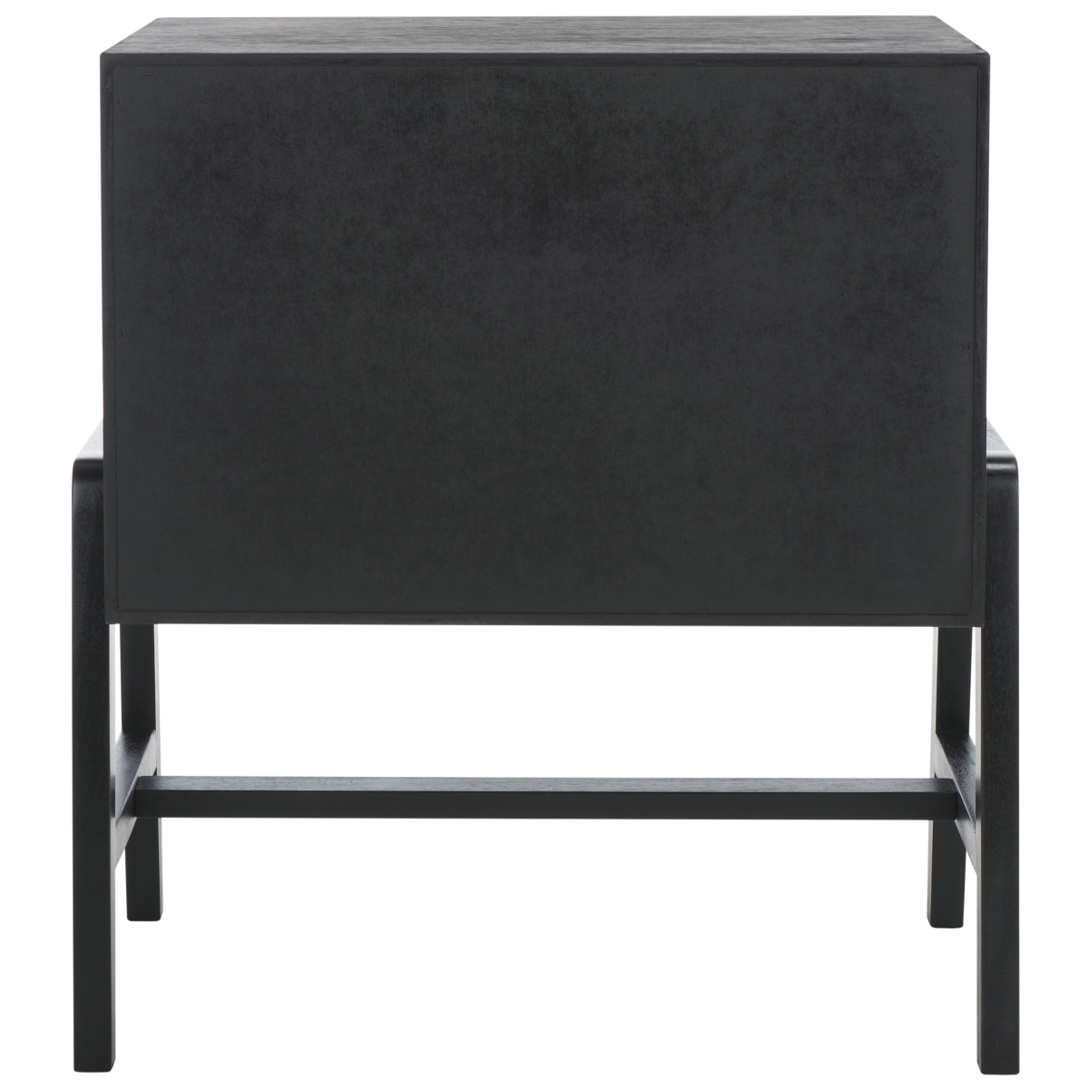Tiona 2 Drawer Nightstand - Black / Brown - Safavieh - Image 8