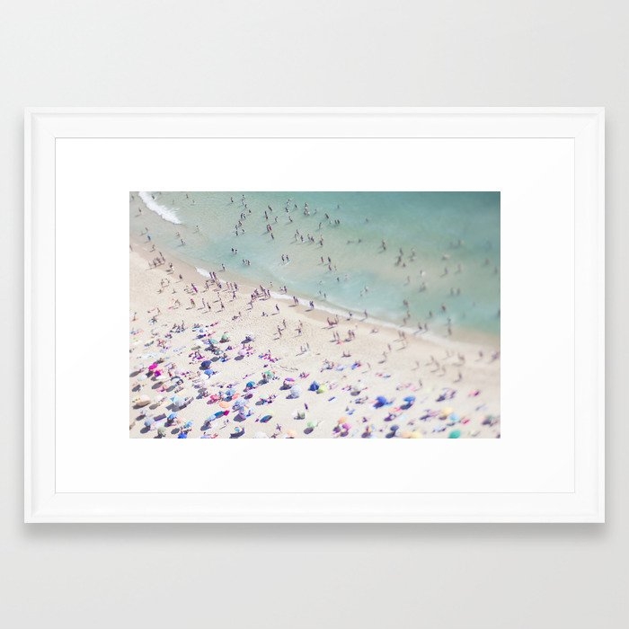 Beach Love Iv Framed Art Print by Ingrid Beddoes Photography - Scoop White - SMALL-15x21 - Image 0