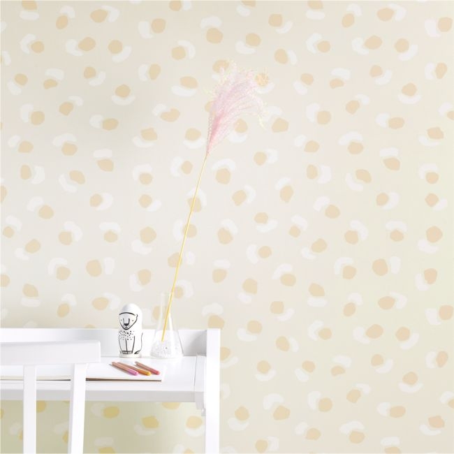 Chasing Paper Spotted Removable Wallpaper 8"x11" Swatch - Image 0