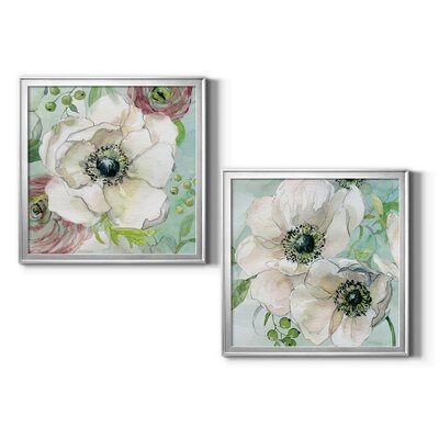 Asbury Garden Bloom I - 2 Piece Picture Frame Painting Print Set - Image 0