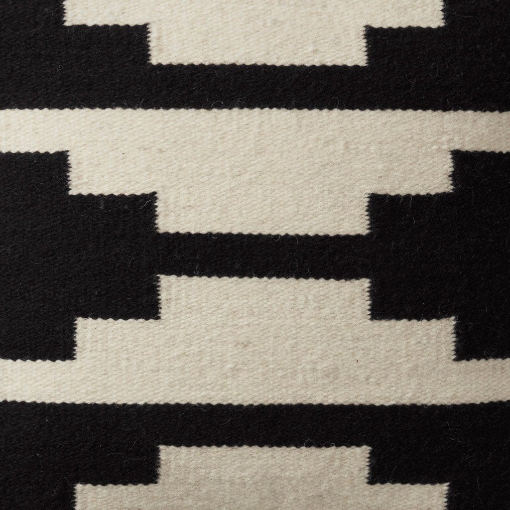 The Citizenry Las Gradas Pillow | 18" x 18" | Black - Image 5
