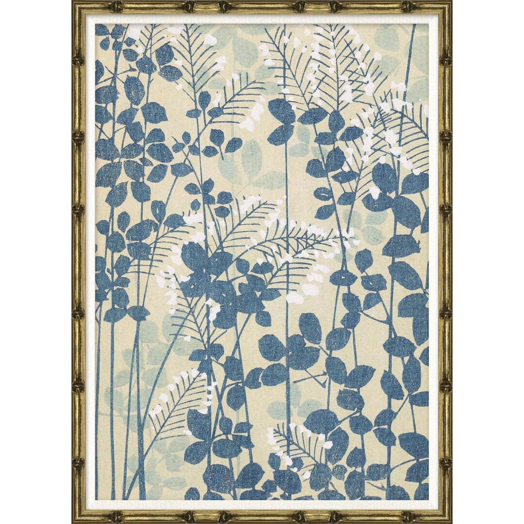 Soicher Marin 'Asian Textile Patterns' Framed Graphic Art Print - Image 0