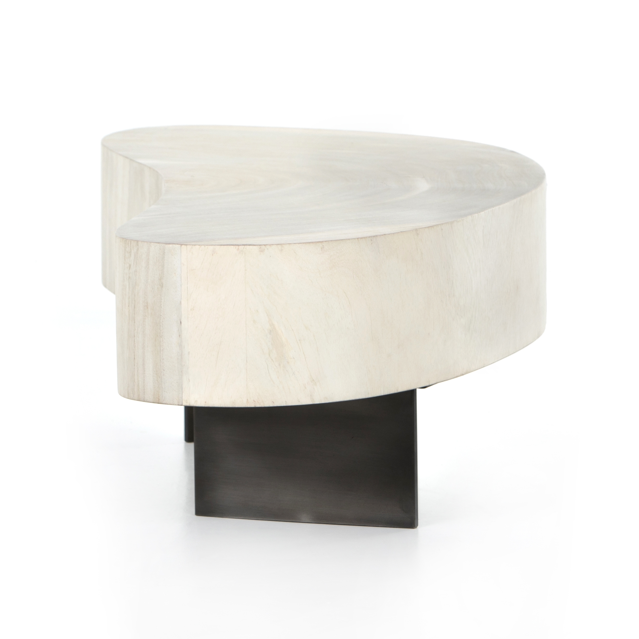 Avett Coffee Table Tall Piece-Bleached - Image 9