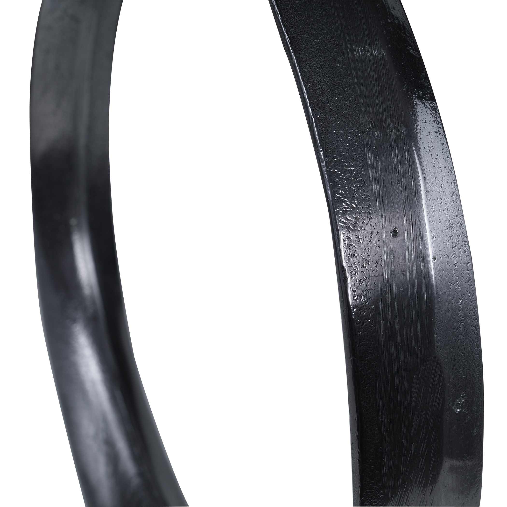 Orbits Ring Sculptures, Black, Set of 2 - Image 3