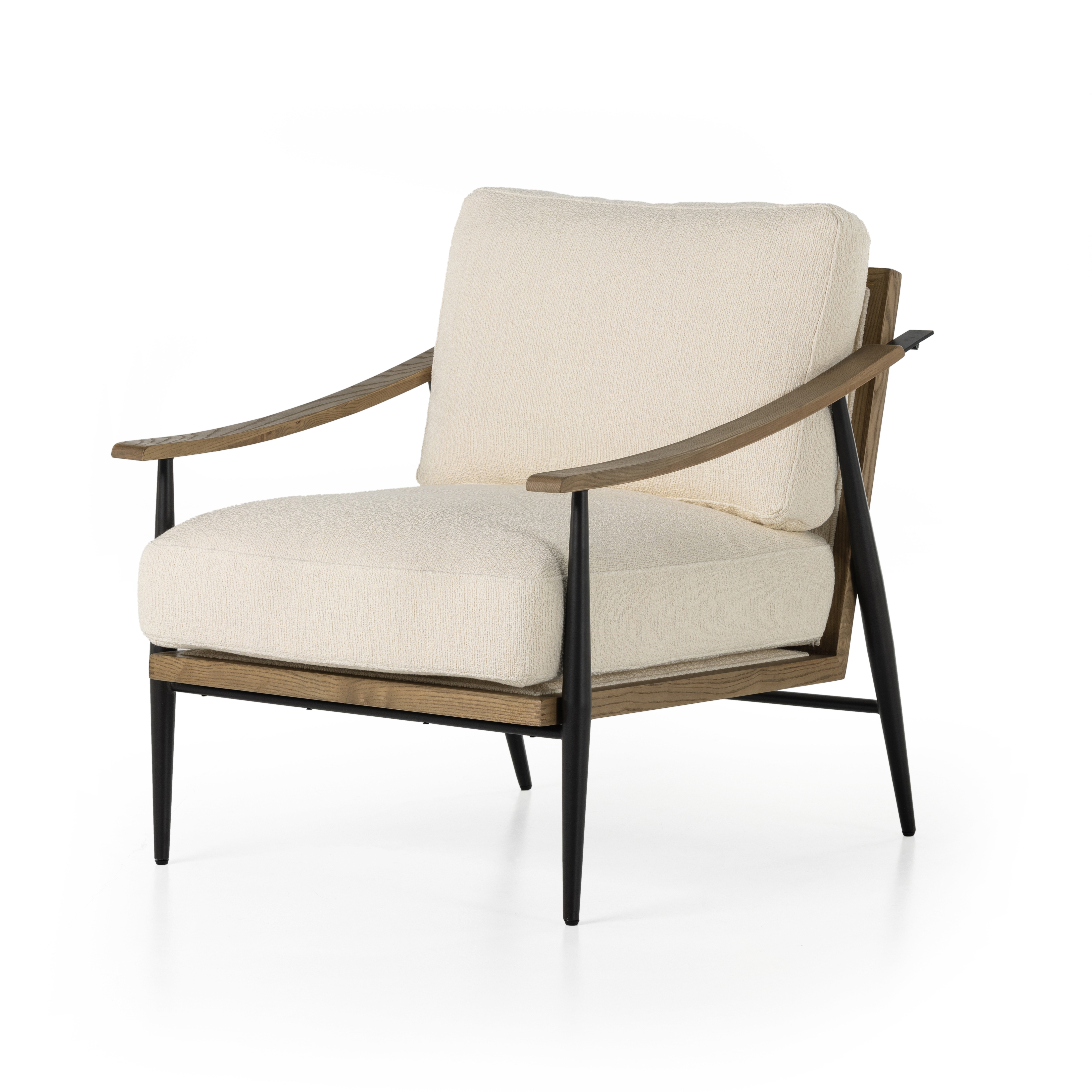 Kennedy Chair-Kerbey Ivory - Image 0