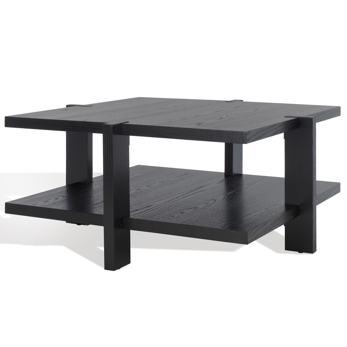 Quigley Square Coffee Table - Black - Image 3