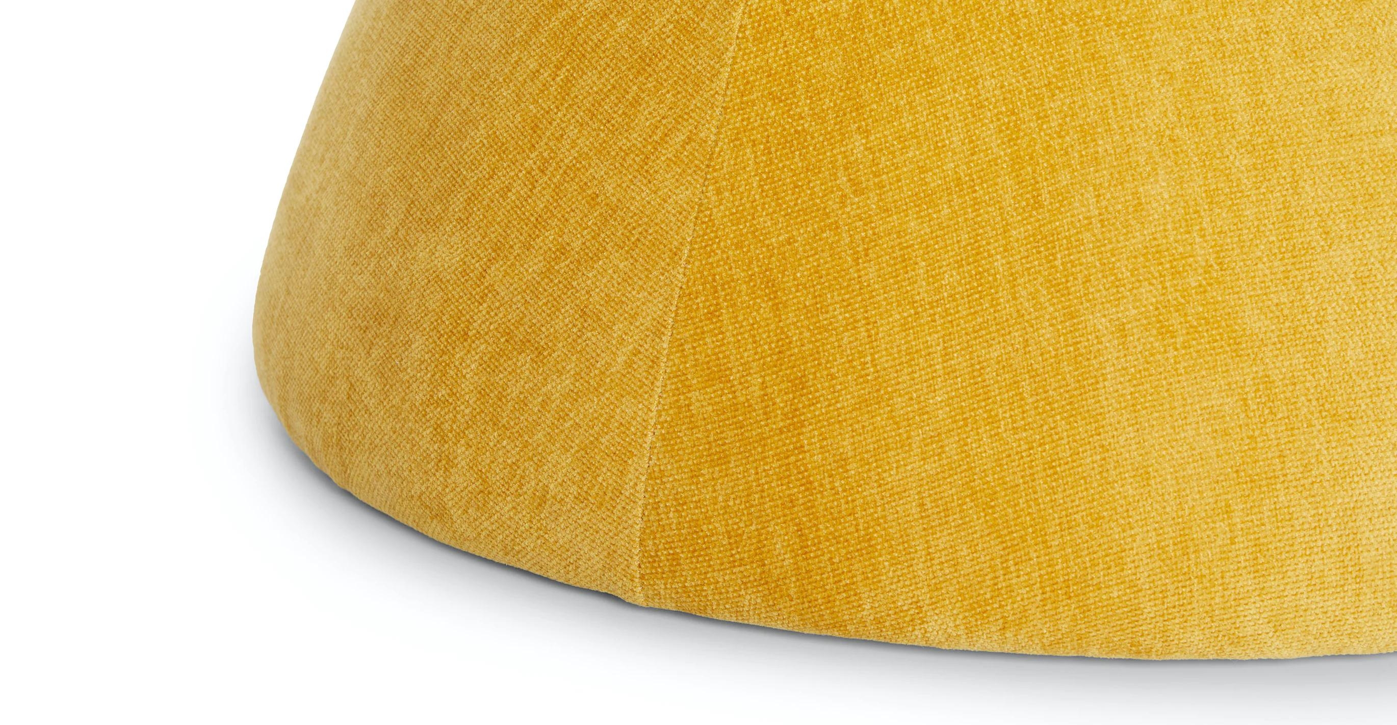 Makeva Marigold Yellow Swivel Chair - Image 10