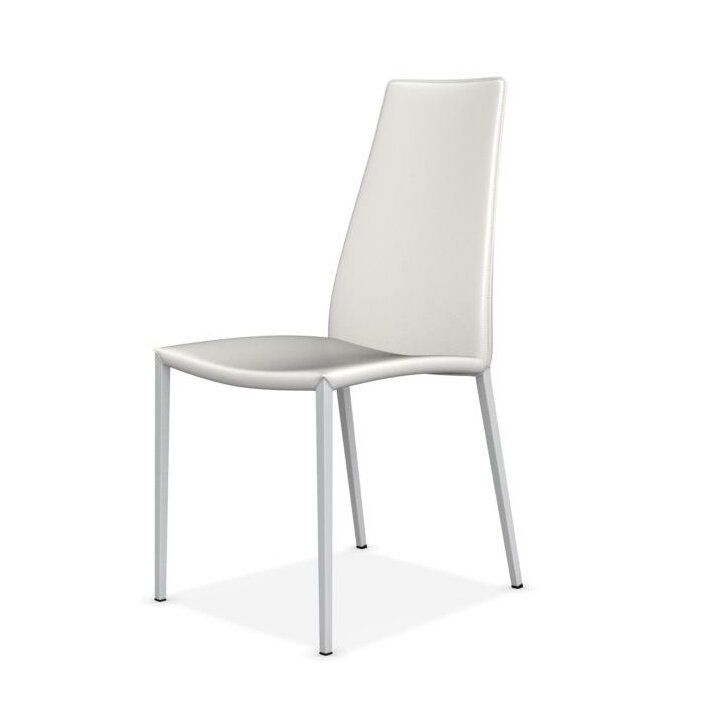 Calligaris Aida Upholstered Dining Chair with Metal Frame - Image 0