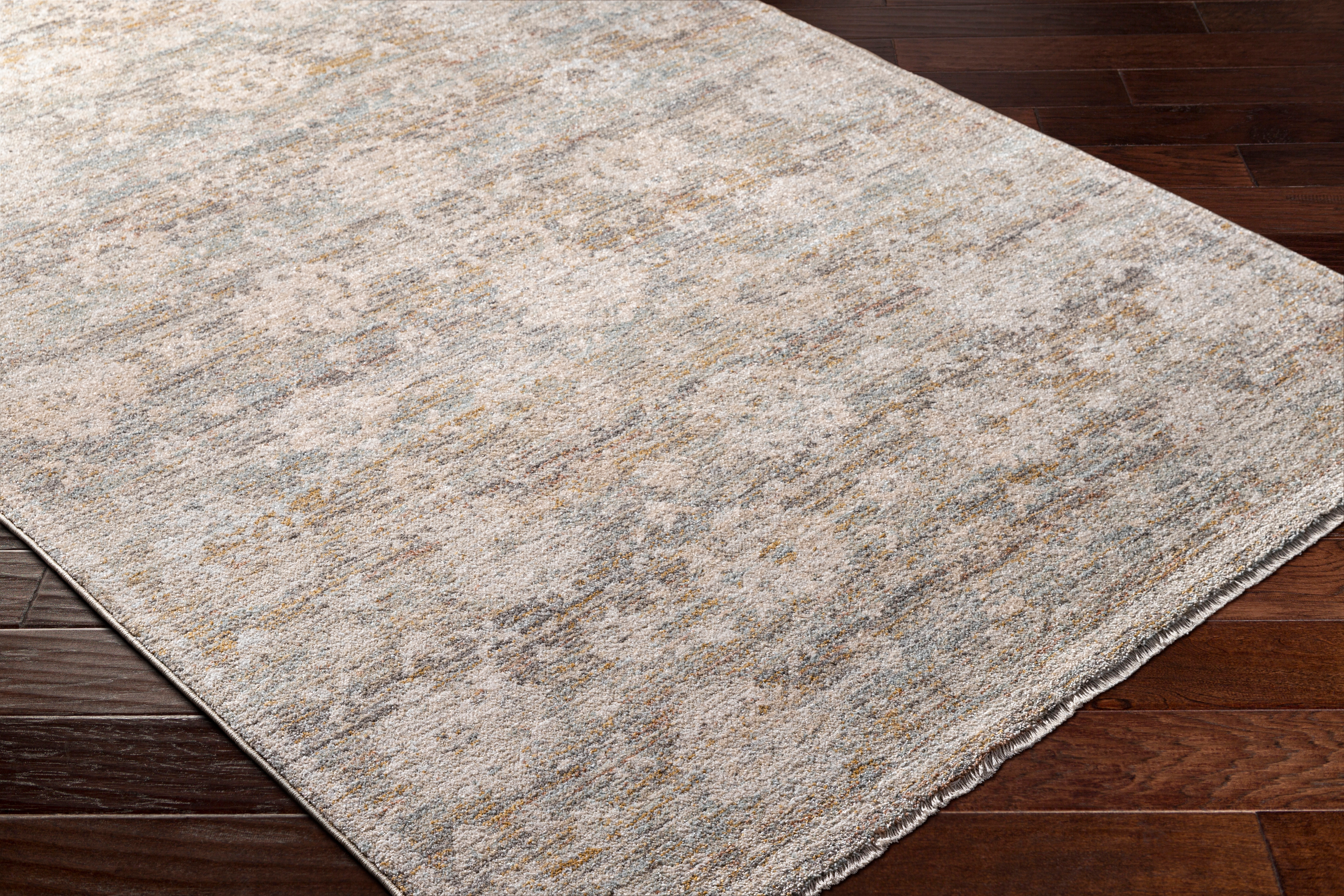 Rojin Beige Indoor 9' x 13'1" Machine Woven Rug - Image 2