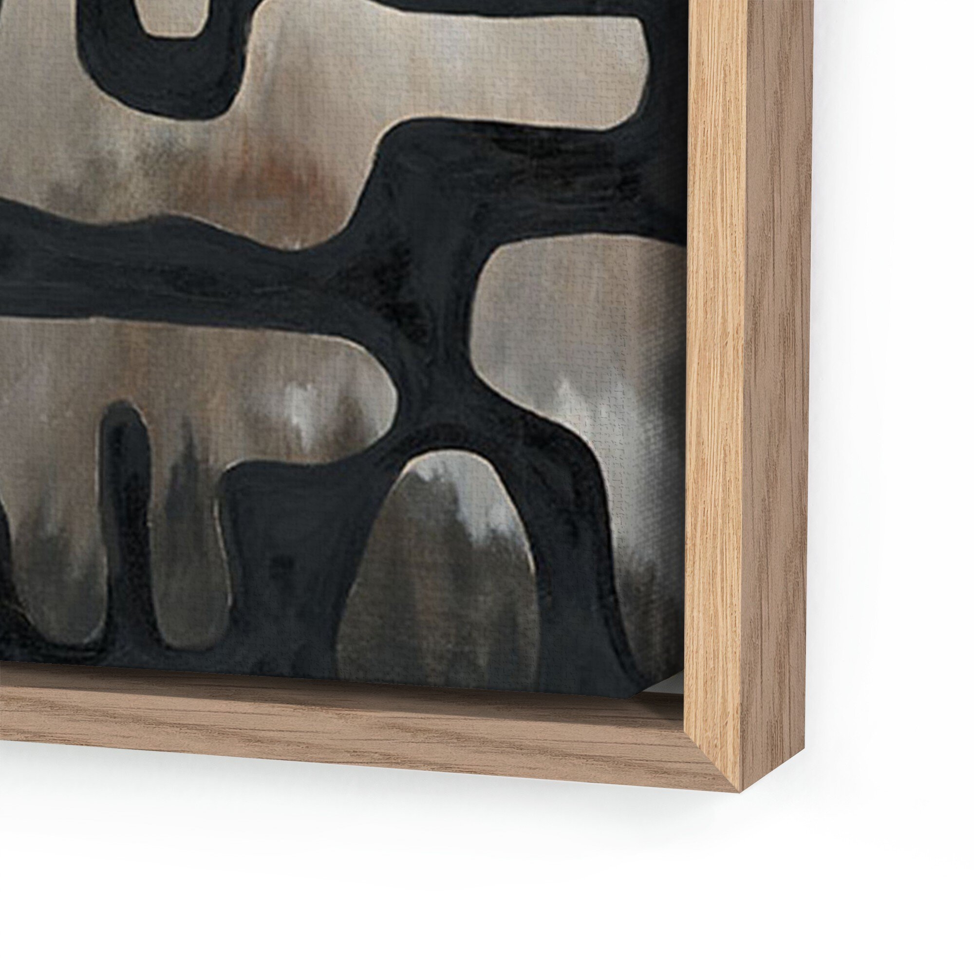 Spirit by Jess Engle - Vertical Grain White Oak Floater - Image 1