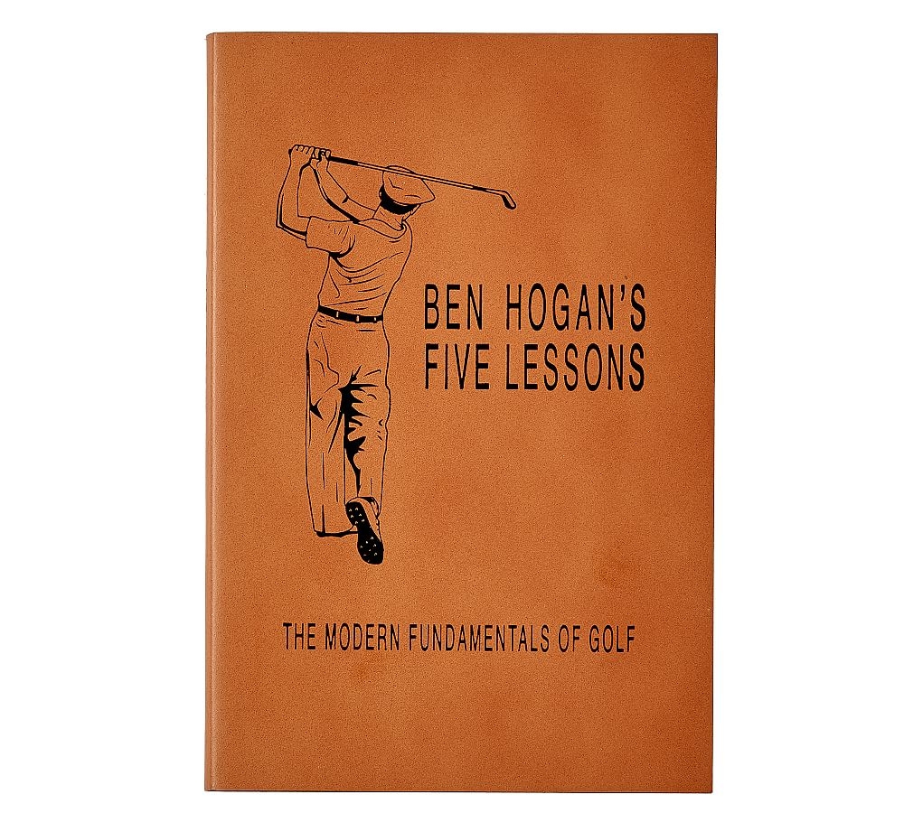 Ben Hogan Golf Leather Book, Tan - Image 0