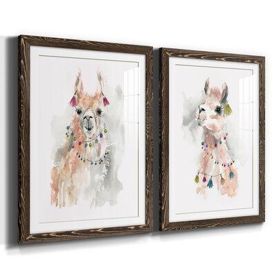  Llama Drama I-Premium Framed Canvas - Ready To Hang - Image 0