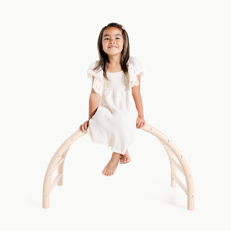 Gathre Wooden Indoor Toddler Play Gym Climber - Image 2