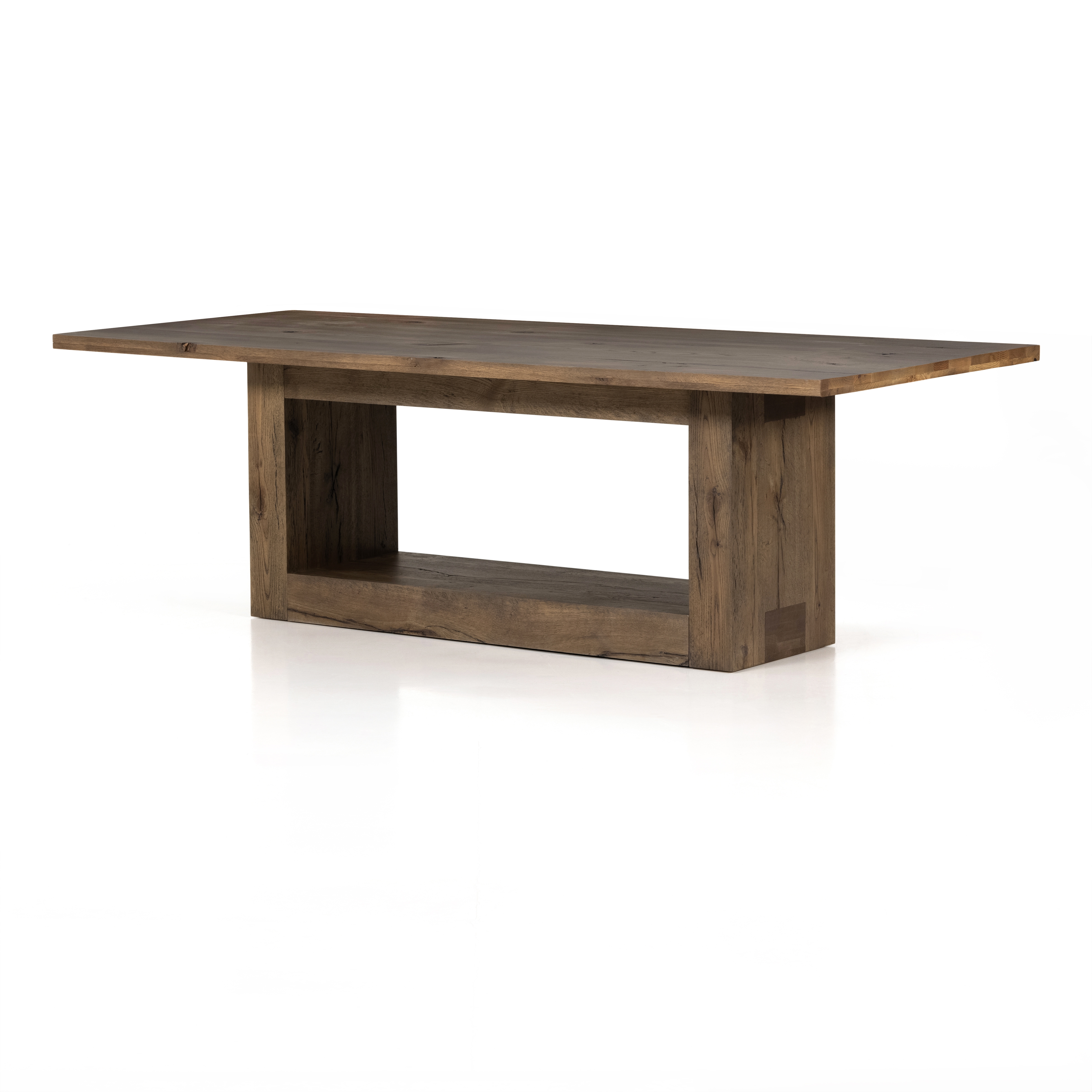 Perrin Dining Table 93-Rustic Fawn - Image 1