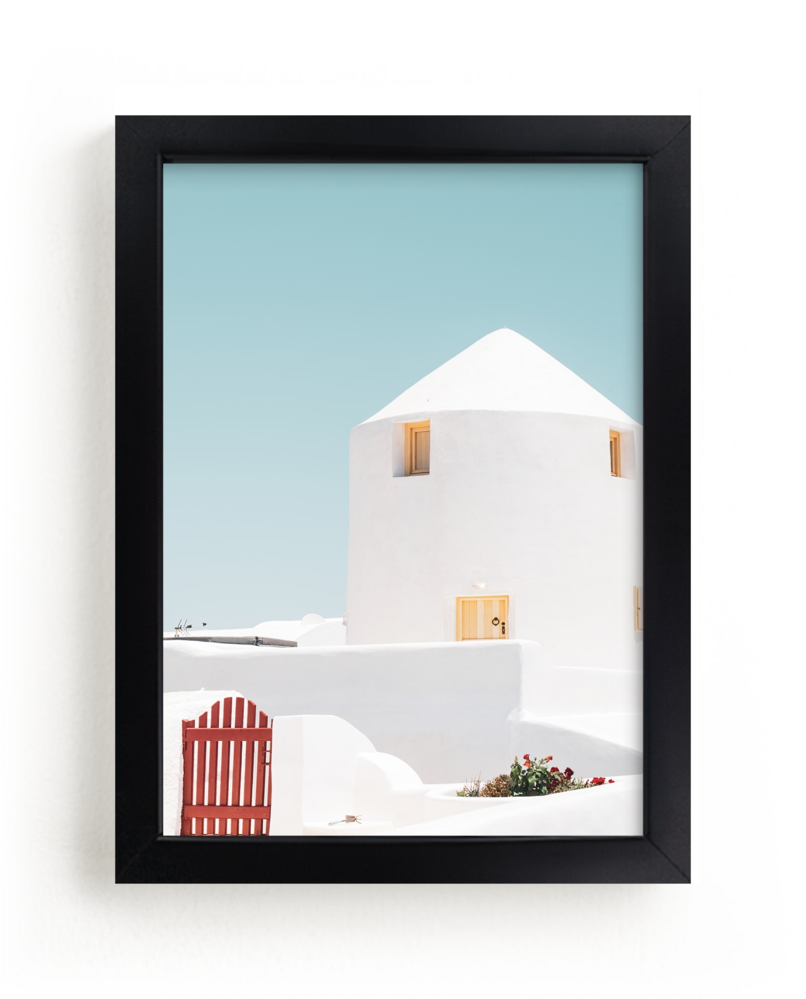 Cycladic House II Open Edition Fine Art Print - Image 0